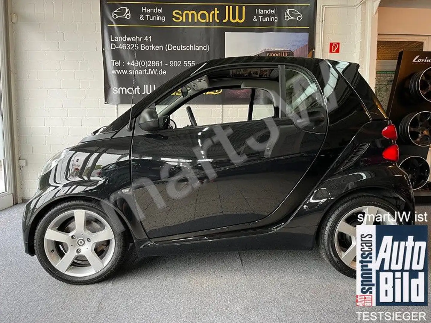 smart forTwo Brabus Tailor Made Leder braun Standheizung 1 Hd Noir - 1