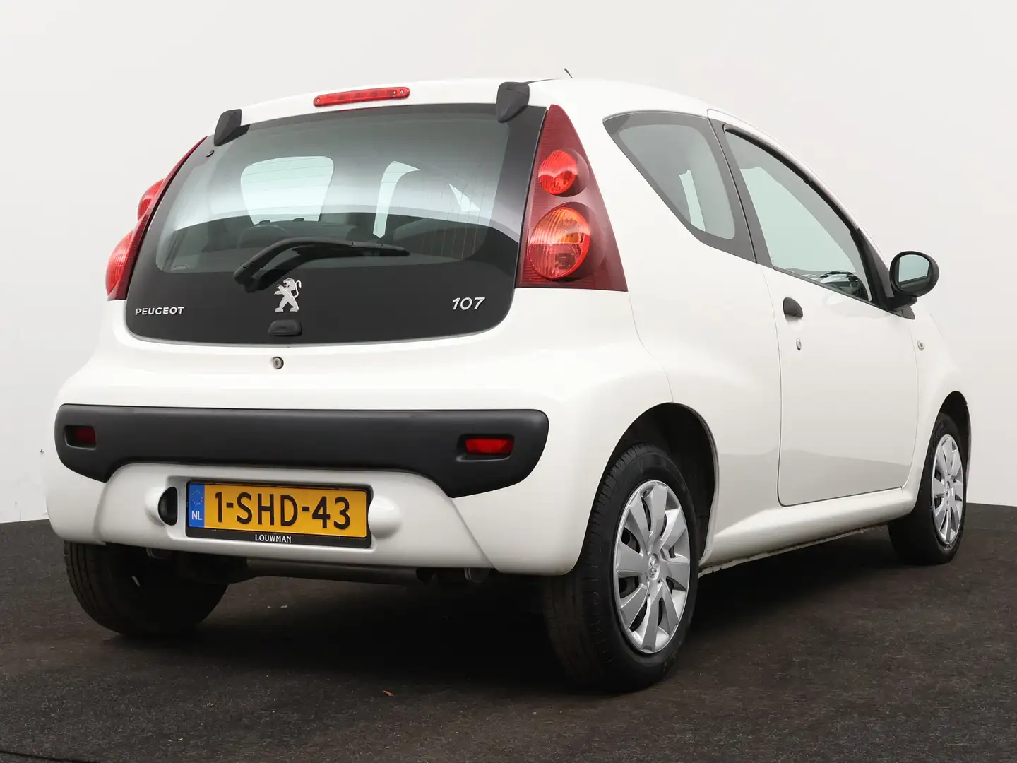 Peugeot 107 1.0 Access Accent | Airco | Radio/CD | Weiß - 2