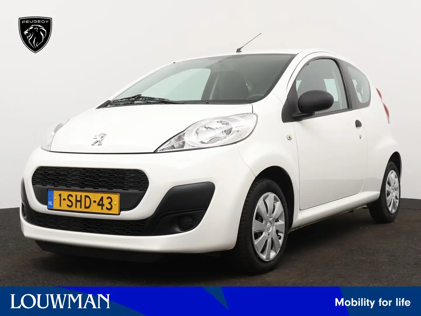 Peugeot 107 1.0 Access Accent | Airco | Radio/CD | Weiß - 1