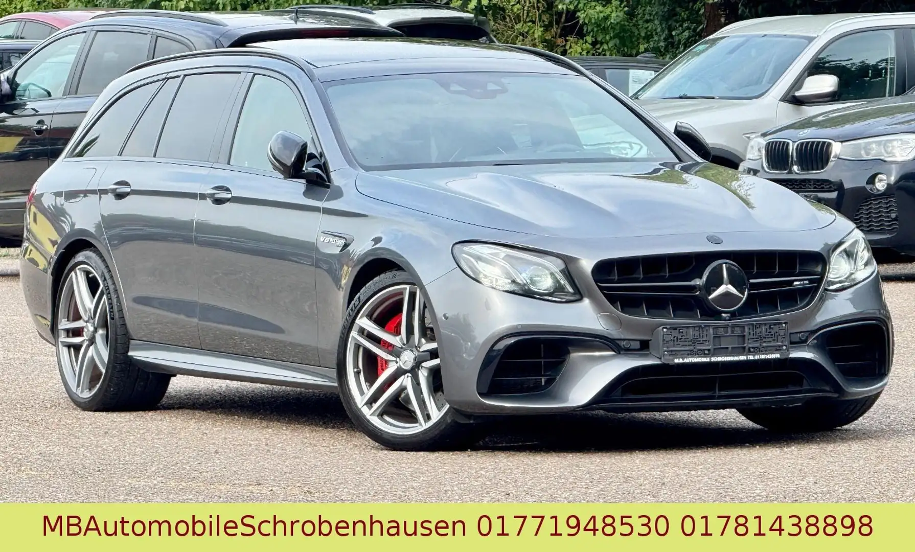 Mercedes-Benz E 63 AMG E 63S AMG T MODEL 4 MATIC PANO AHK VOLL Gri - 1