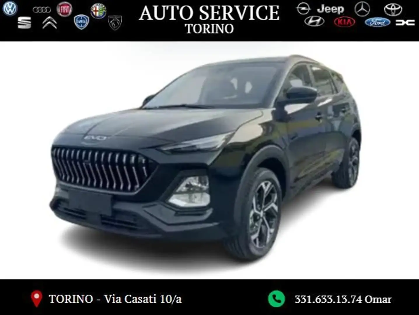 EVO EVO7 1.5 Turbo Gpl 165cv dct 7 posti Nero - 1