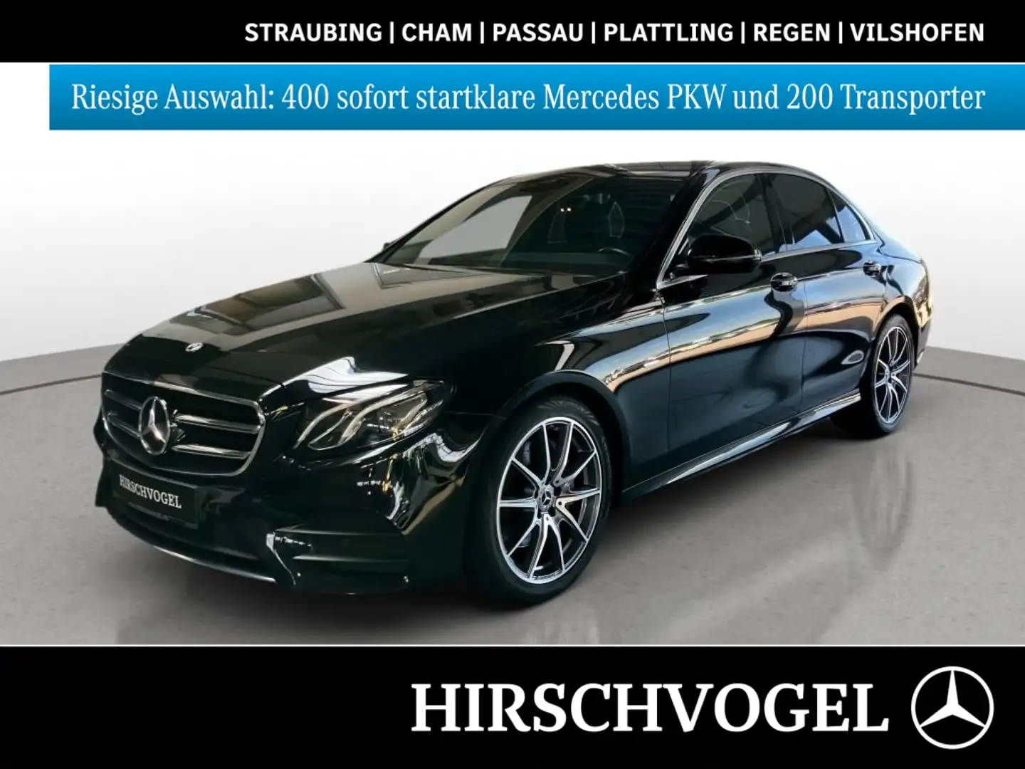 Mercedes-Benz E 200 d SPORTSTYLE Edition+AMG-Line/AVANTGARDE Negru - 1