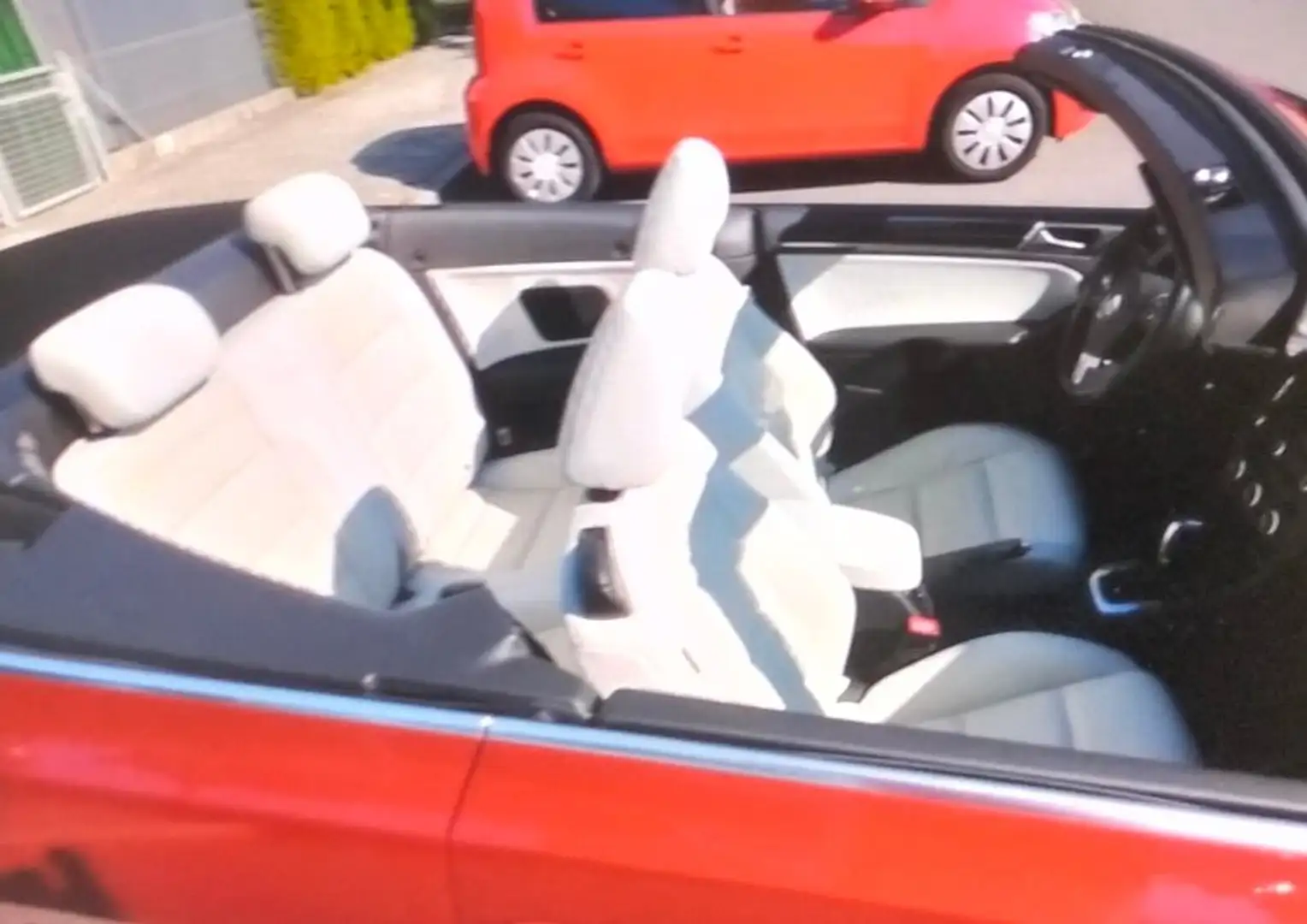 Volkswagen Golf Cabriolet Cabrio 1.4 TSI DSG, WIE NEU, LEDER, NP 35.800,-!!! Rot - 1