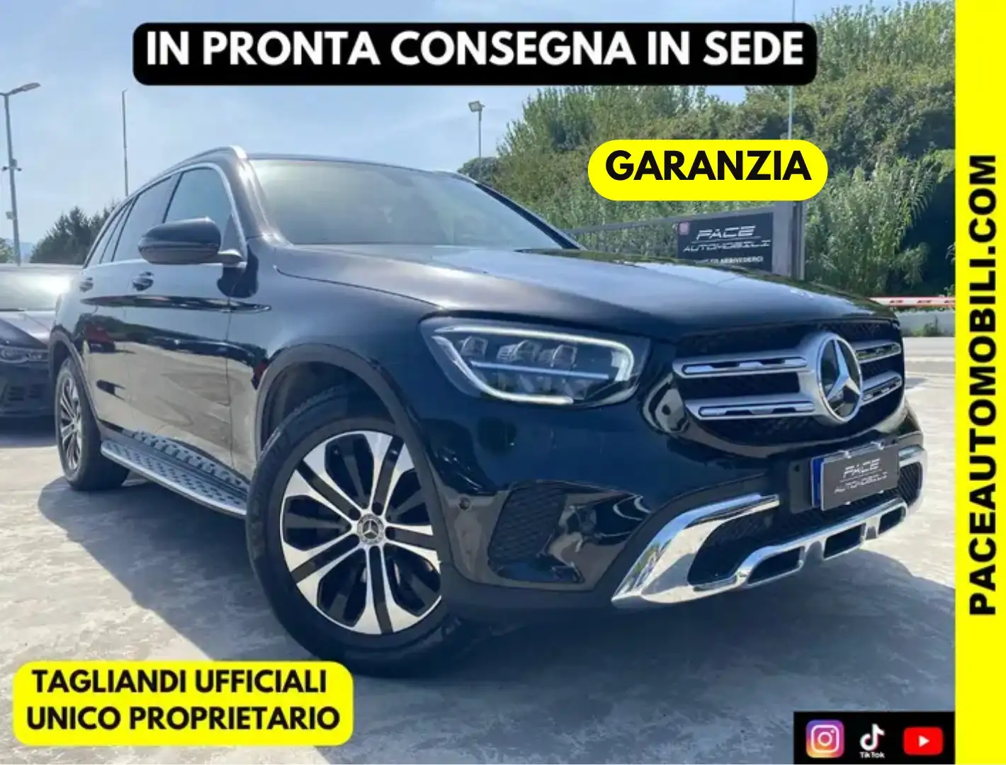 Mercedes-Benz GLC 220 D 4M EXECUTIVE SPORT OFFROAD 360 PEDANE TAGLIANDI Nero - 1