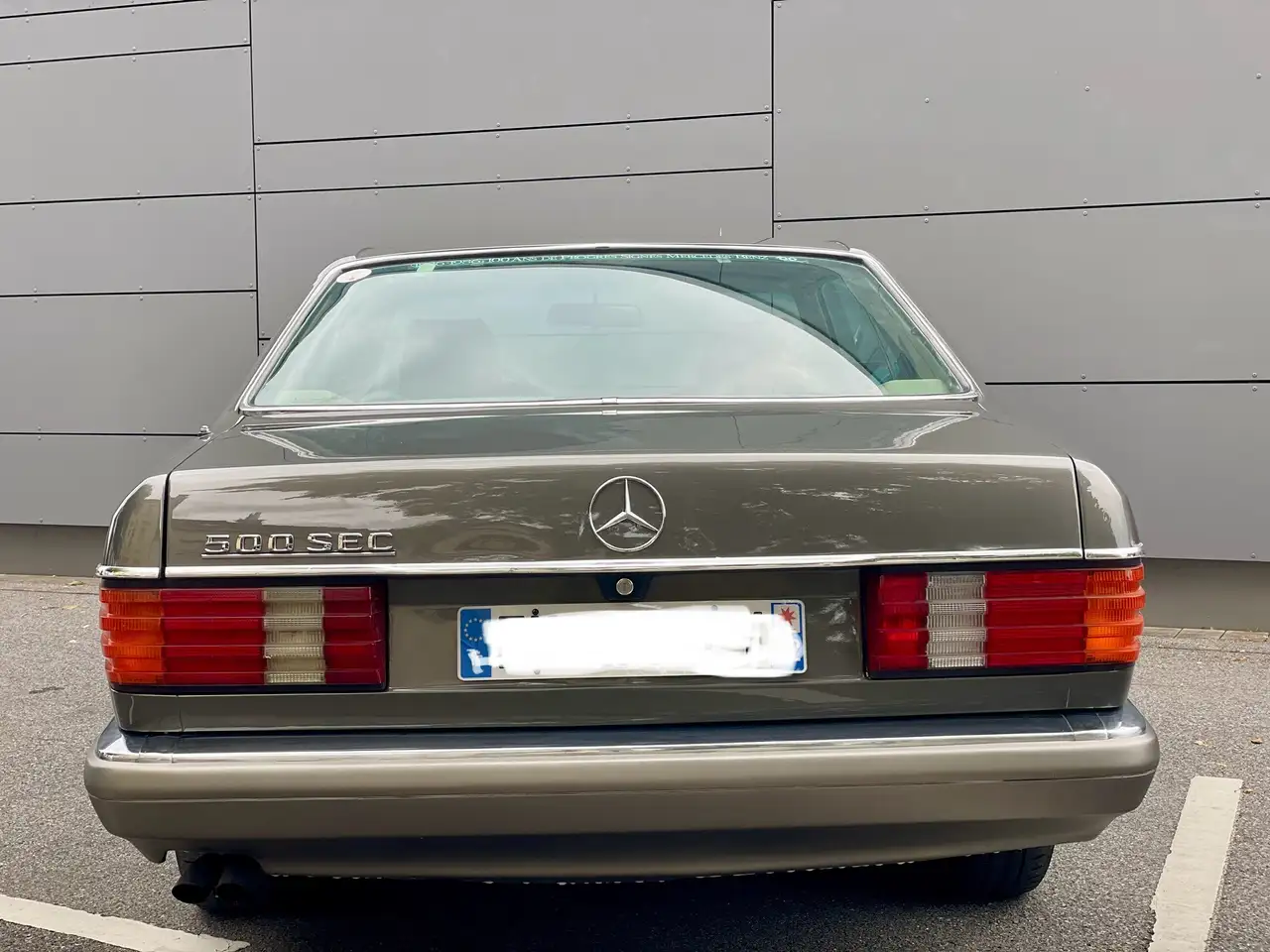Mercedes-Benz 500 SEC- W126 Coupé ,100 Jahre MB ,1.Hand, foto 4