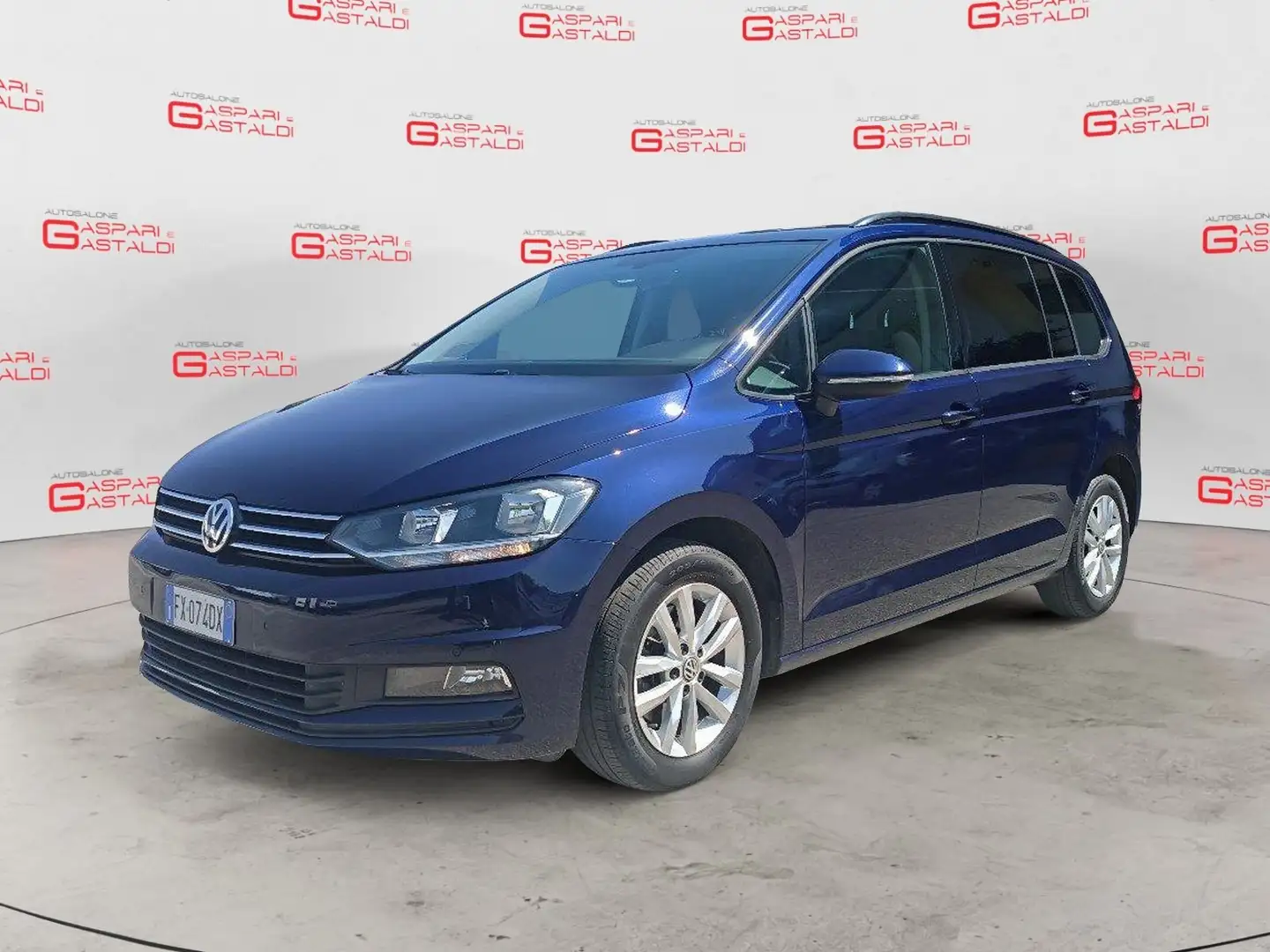 Volkswagen Touran 1.6 TDI 115 CV DSG Business BlueMotion Technology Kék - 1
