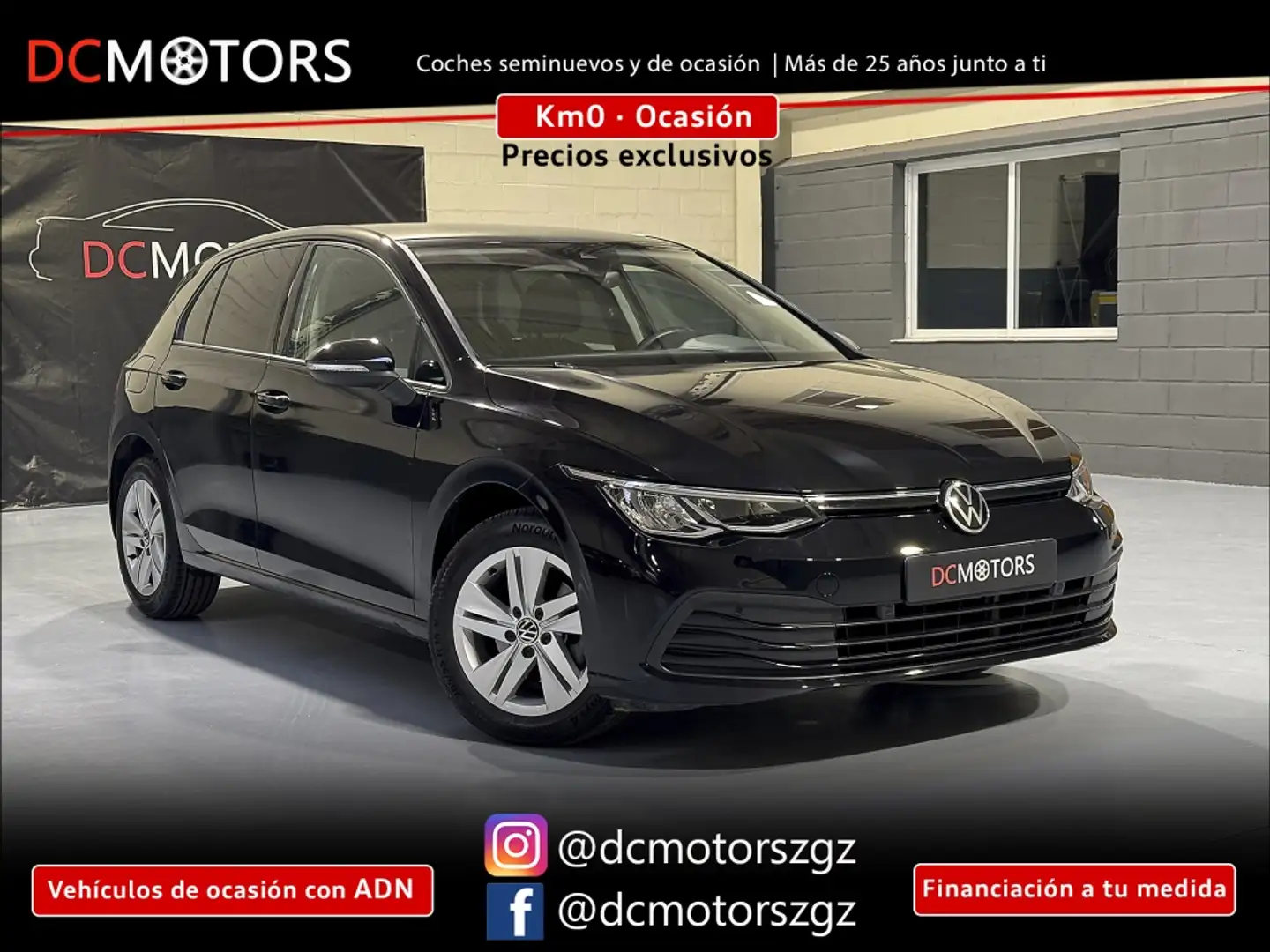 Volkswagen Golf 1.5 TSI Life 96kW Zwart - 1