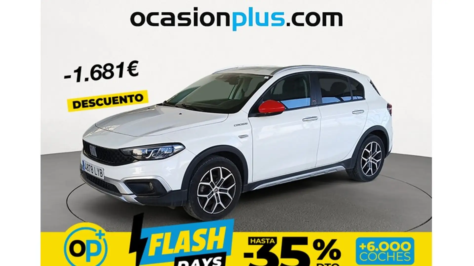 Fiat Tipo 1.5 Hybrid Red DCT Blanc - 1