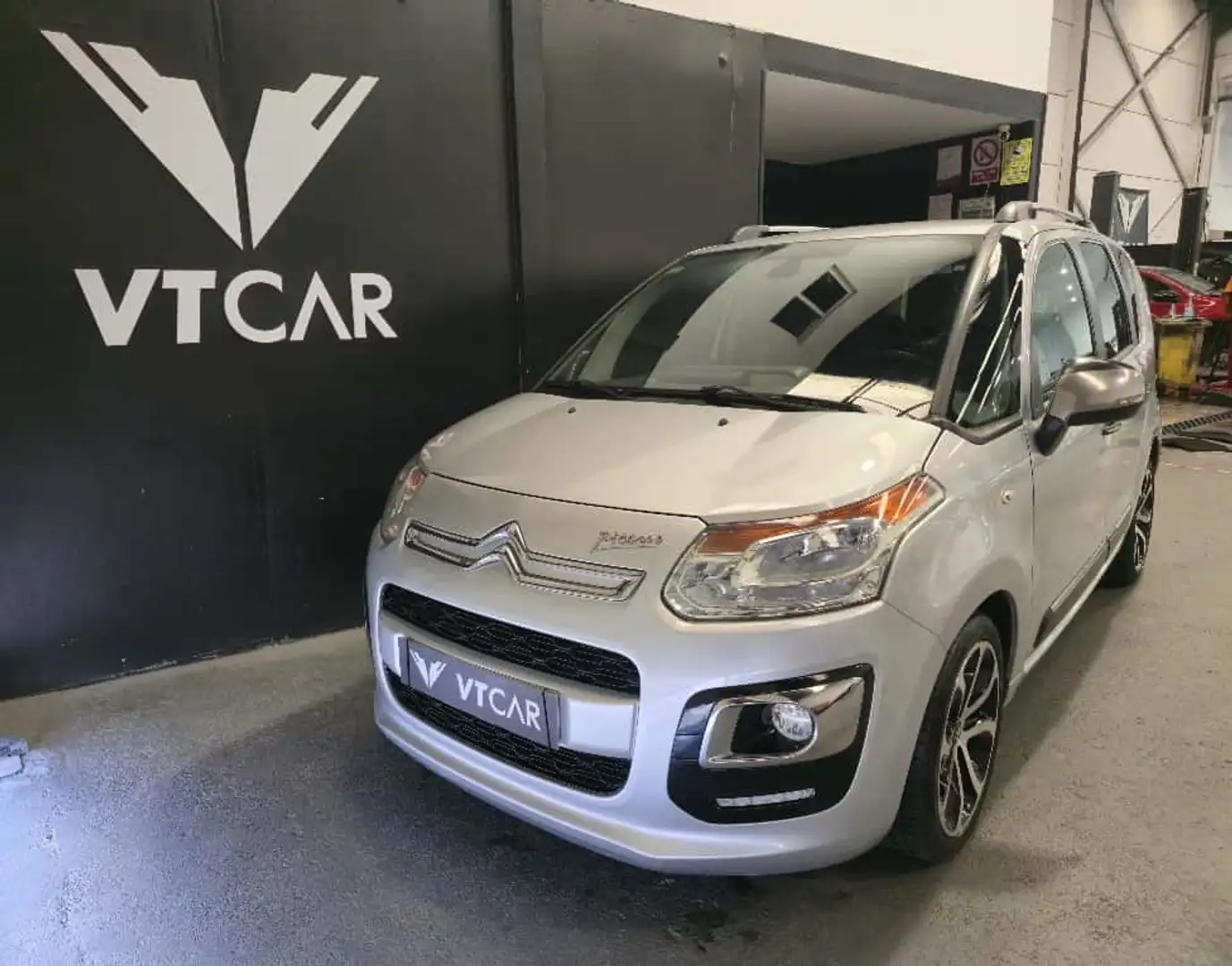 Citroen C3 Picasso 1.6HDi Exclusive 115 FAP Plateado - 2