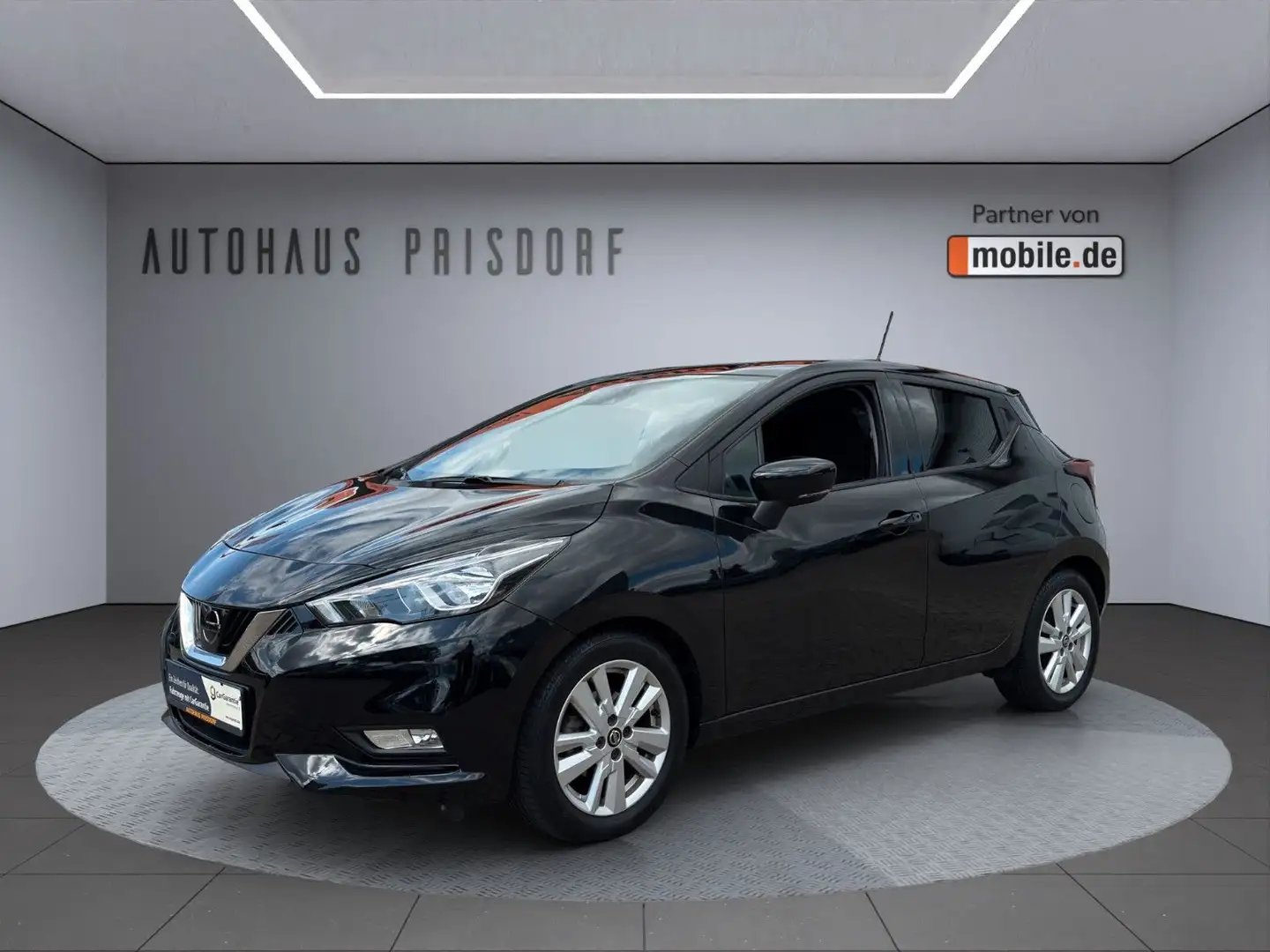 Nissan Micra N-Way Navi/RFK/Spur/Shz/Tempomat/8Fach Schwarz - 1