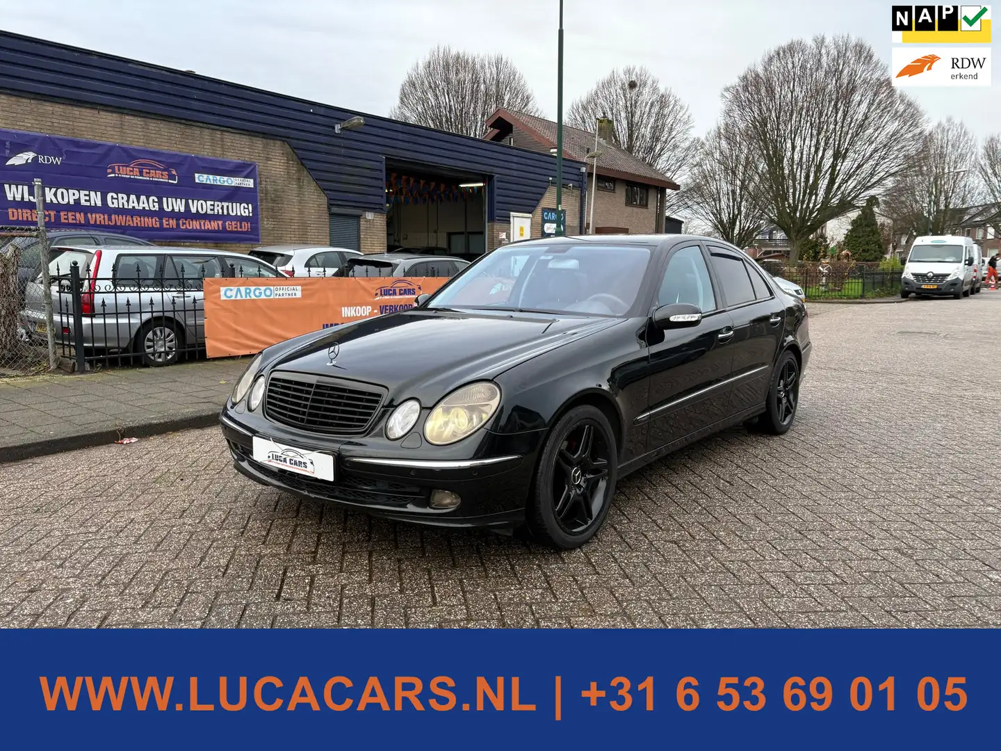 Mercedes-Benz E 240 AMG LPG Czarny - 1