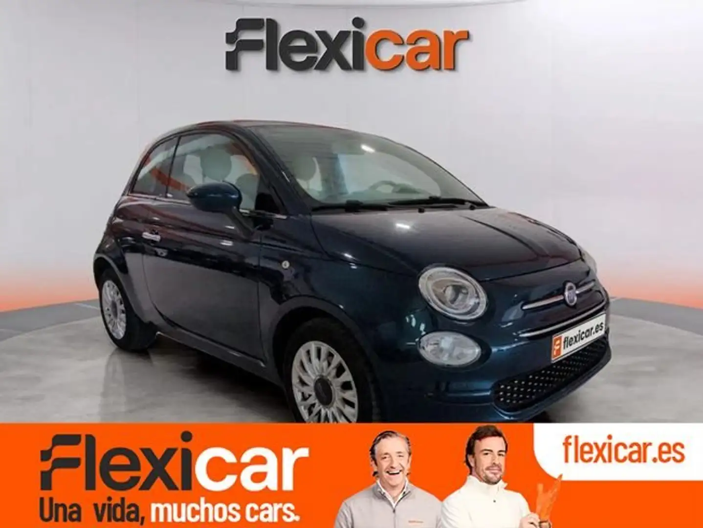 Fiat 500 0.9 Lounge Bleu - 1