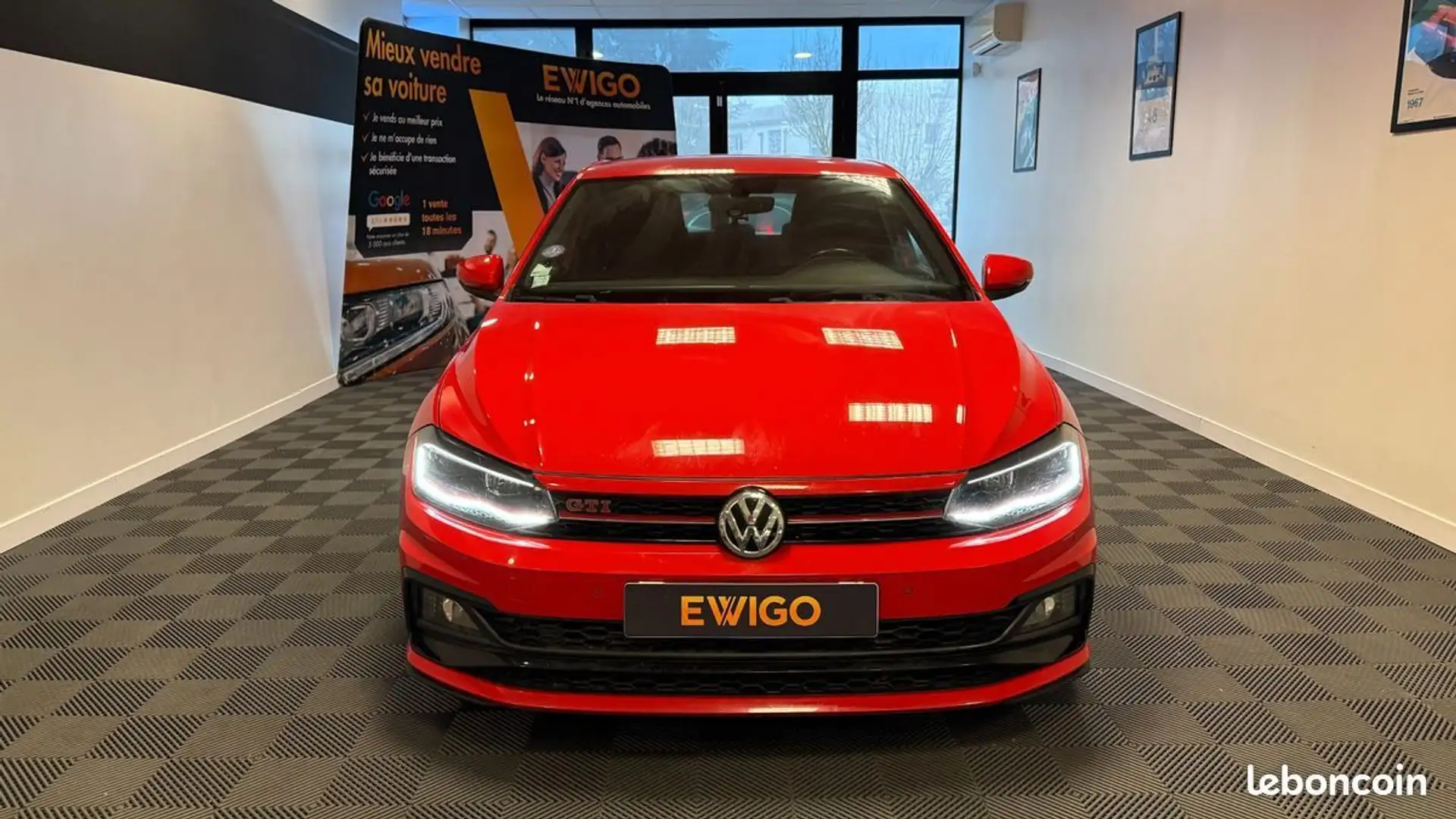 Volkswagen Polo 2.0 tsi 200 ch gti dsg bva + virtual cockpit Rouge - 2