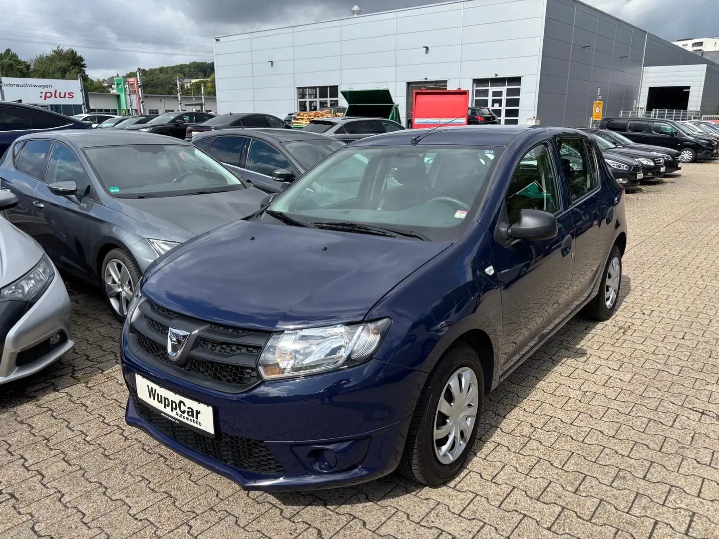 Dacia Sandero II Ambiance 1.HAND*KLIMA*EFH*CD-RADIO* Blau - 1
