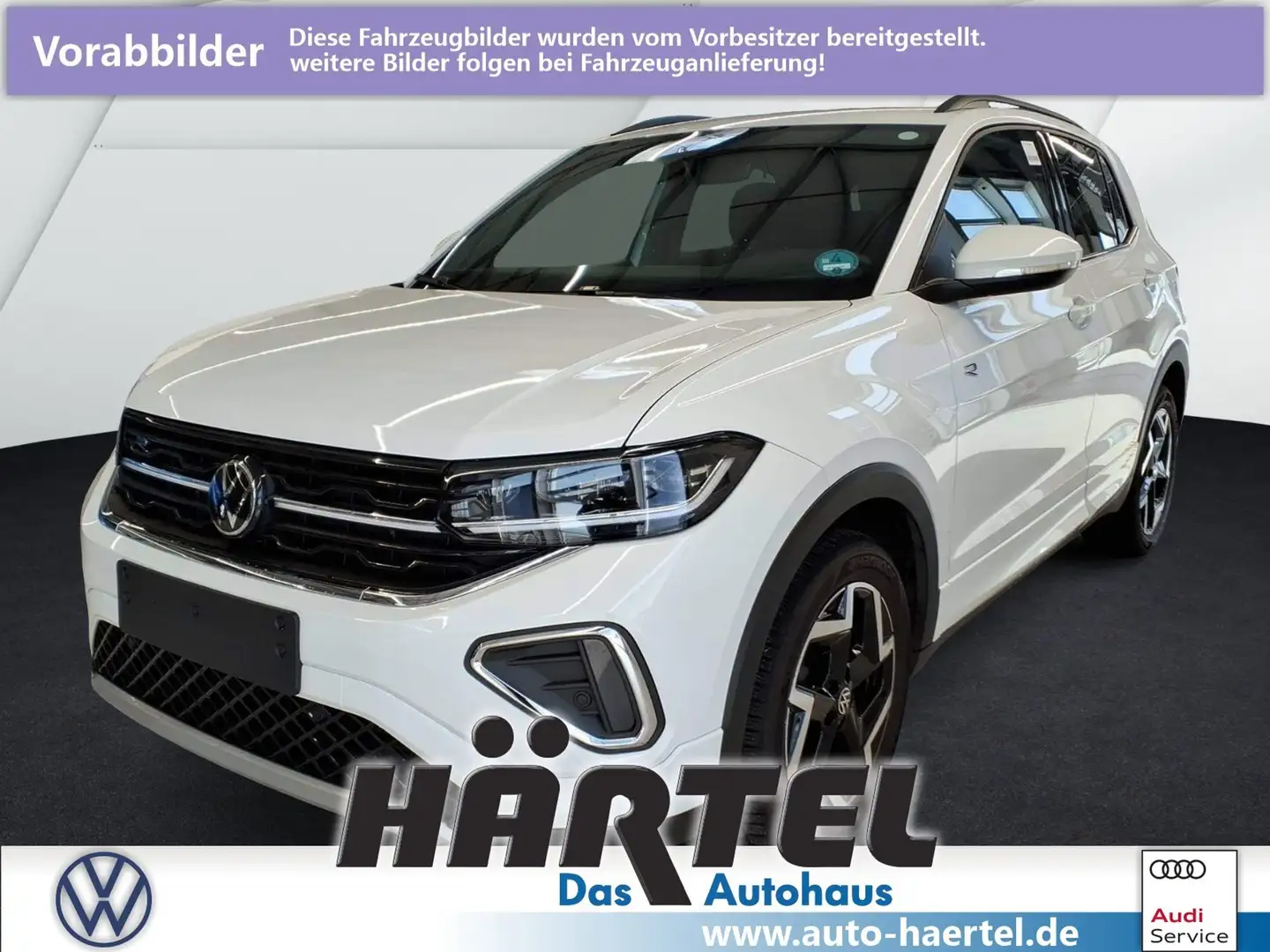 Volkswagen T-Cross R-LINE 1.5 TSI DSG (+ACC-RADAR+NAVI) LED Weiß - 1
