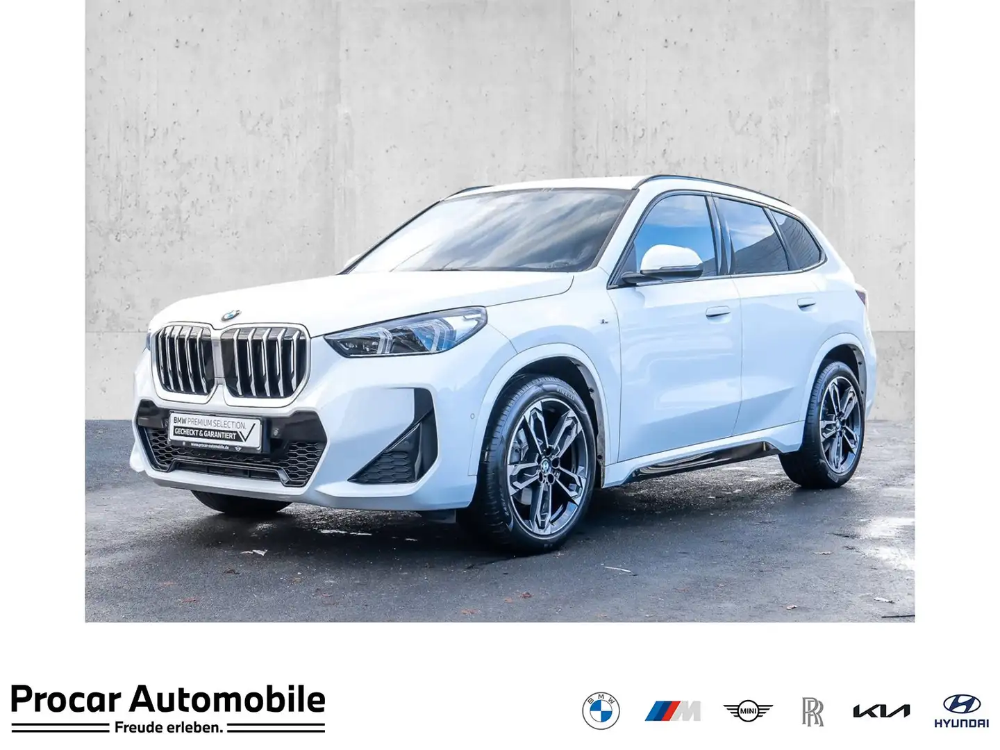 BMW X1 sDrive18i M Sport RFK NAVI LED Sound Syst. Weiß - 1