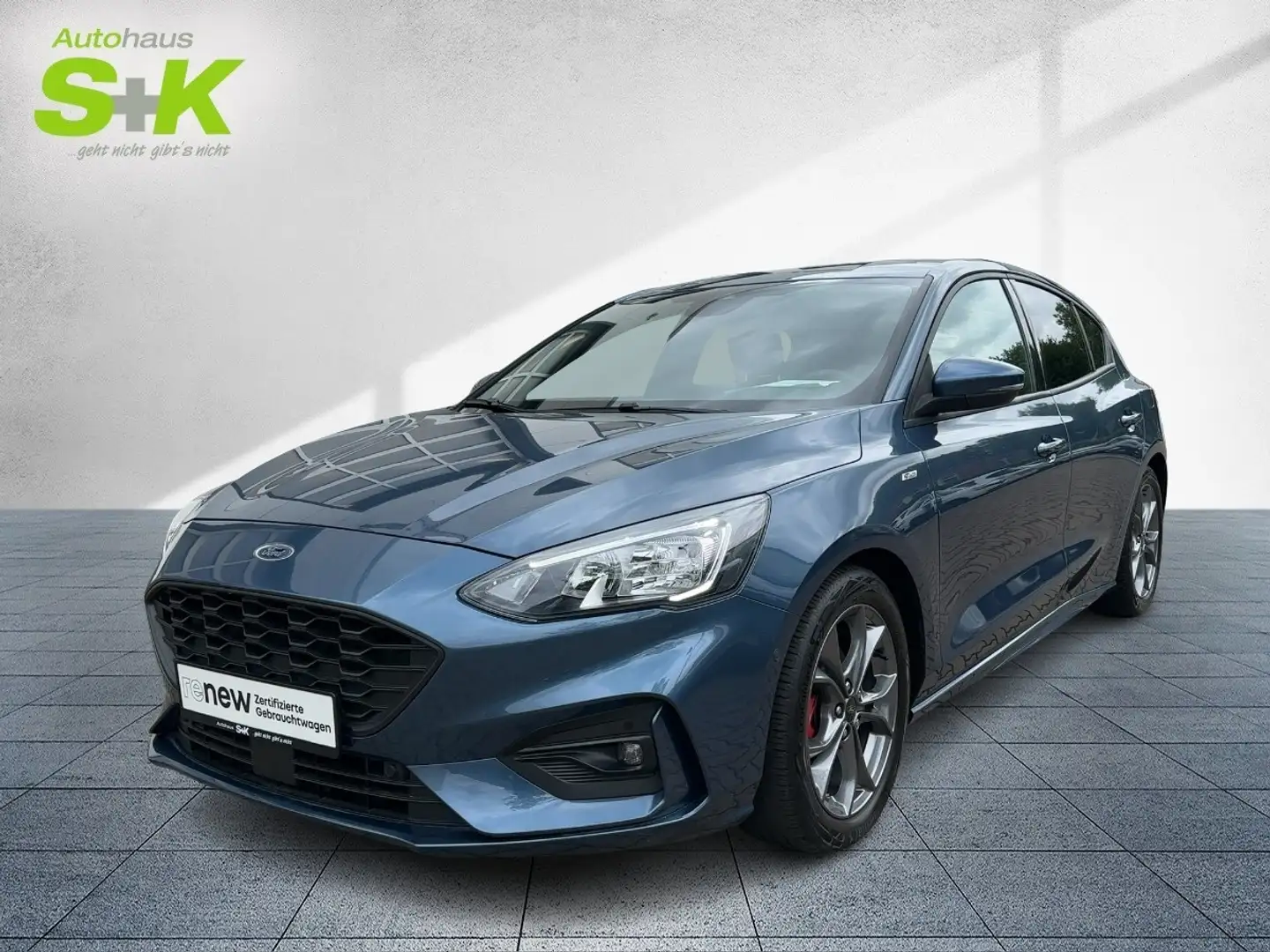 Ford Focus ST-Line 1.5 EcoBlue Limousine *NAVI*LED*** Bleu - 1