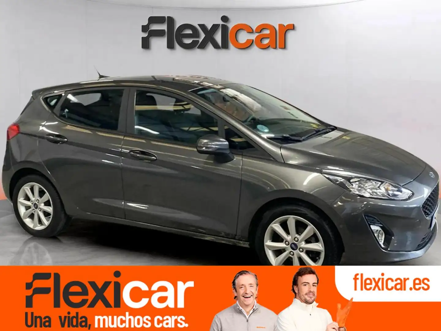 Ford Fiesta Vignale 1.0 EcoBoost S/S 100 Gris - 1