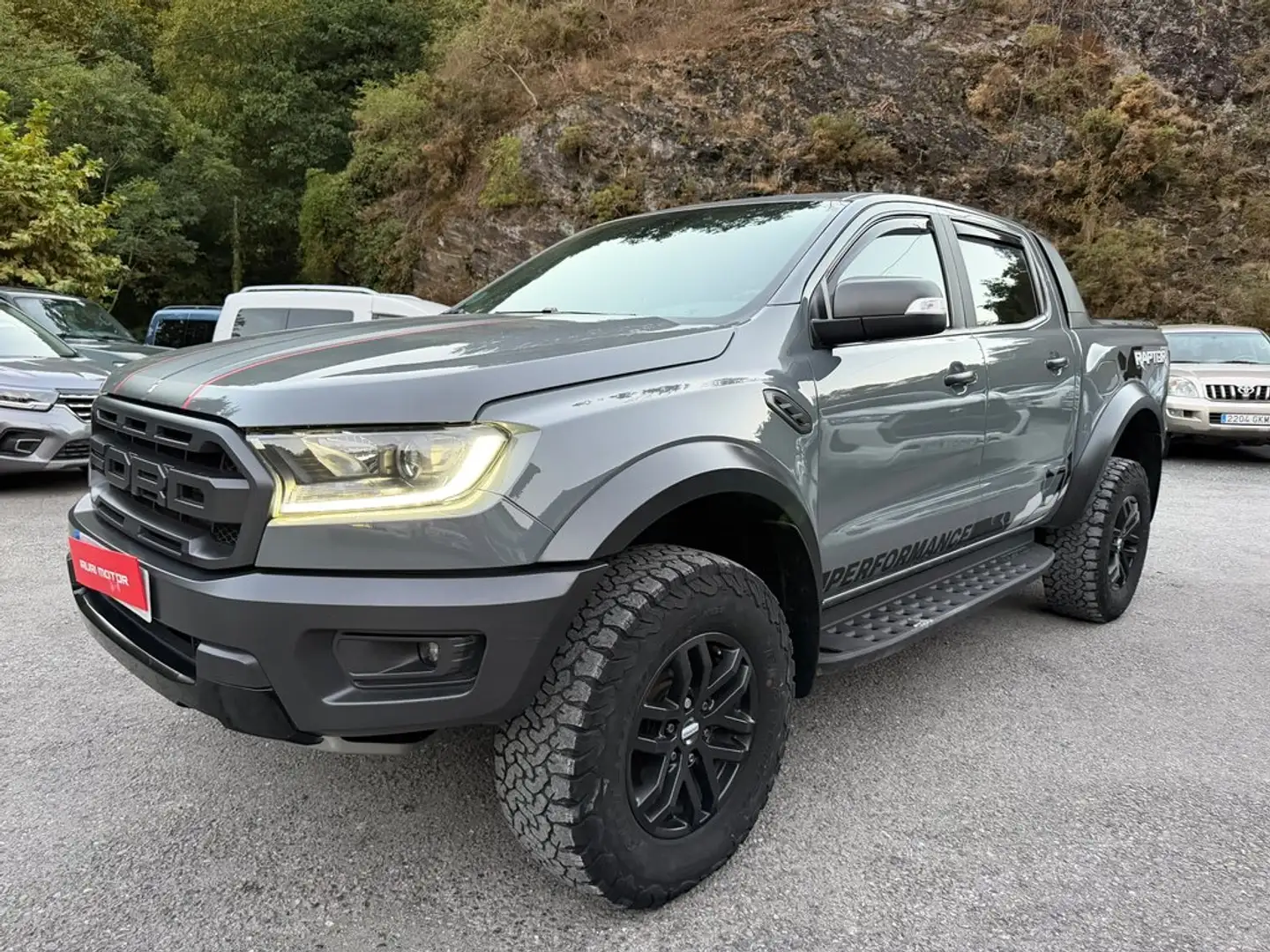 Ford Ranger 2.0 TDCi 157kW 4x4 Dob Cab Raptor AT Gris - 2
