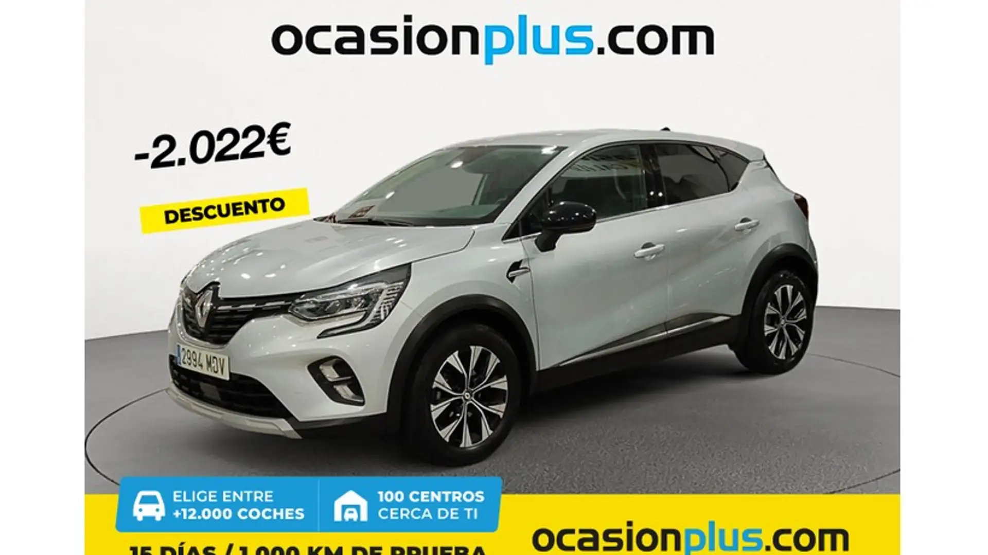 Renault Captur TCe GPF Micro Híbrido Techno 103kW Plateado - 1