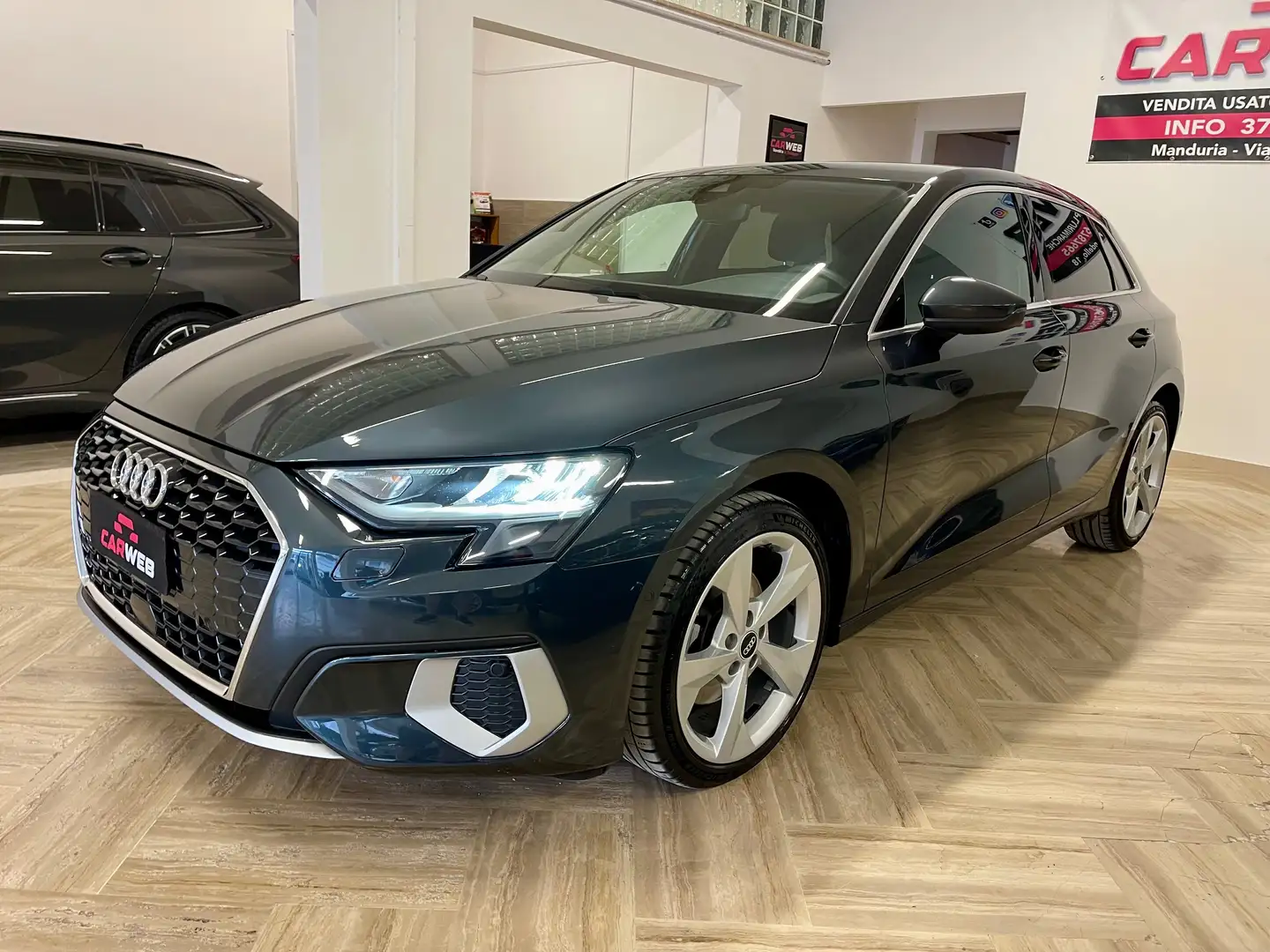 Audi A3 AUDI A3 SPB 35 2.0 TDI 150cv Advanced 2021 Gris - 1