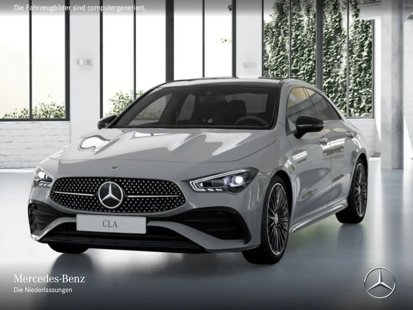 Mercedes-Benz CLA 180 AMG+NIGHT+PANO+360°+MULTIBEAM+TOTW+7G Grau - 2