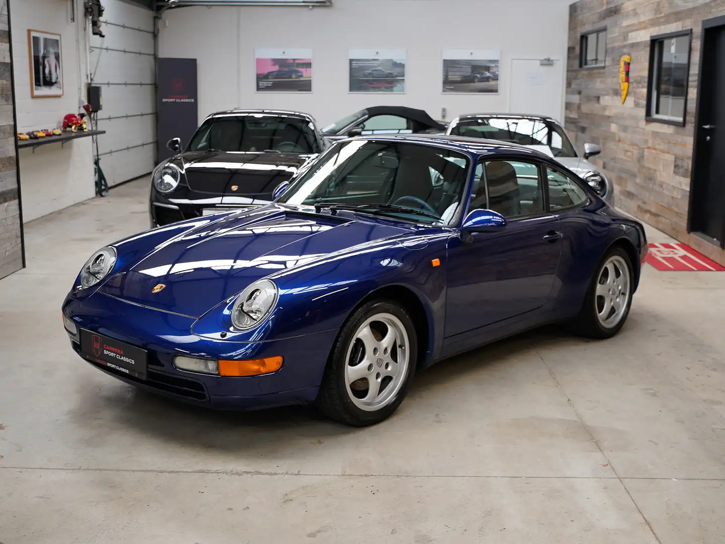 Porsche 993 Carrera 2 - 52300Km - Topstaat Bleu - 2