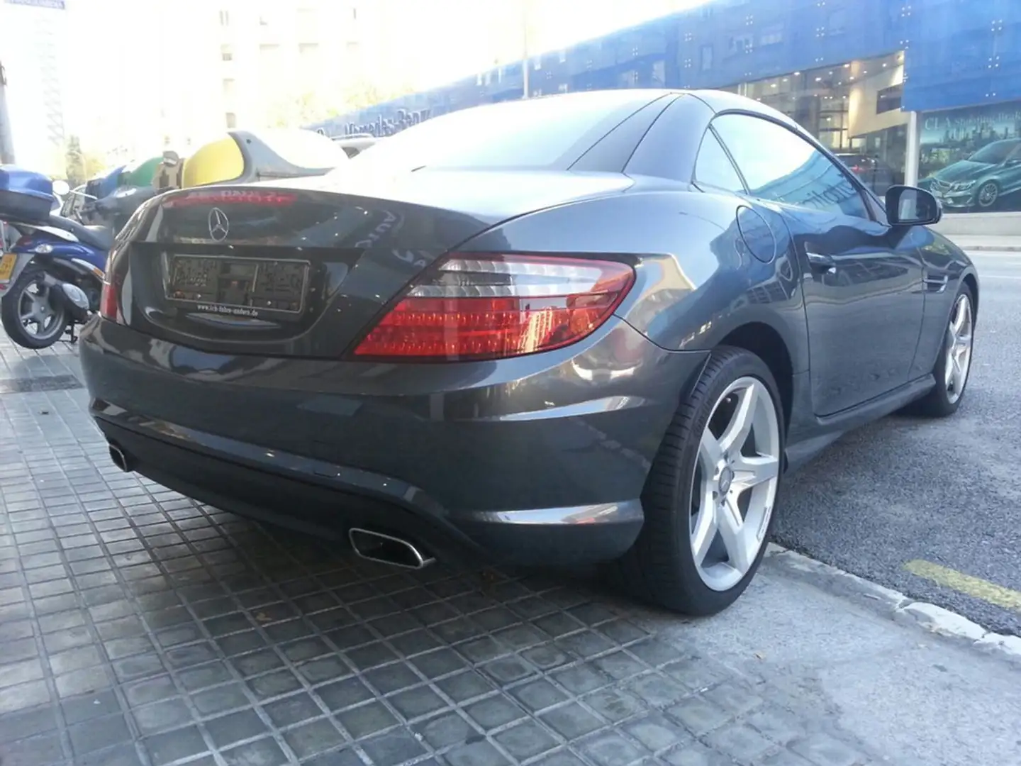 Mercedes-Benz SLK 250 BE 7G Plus Gri - 2