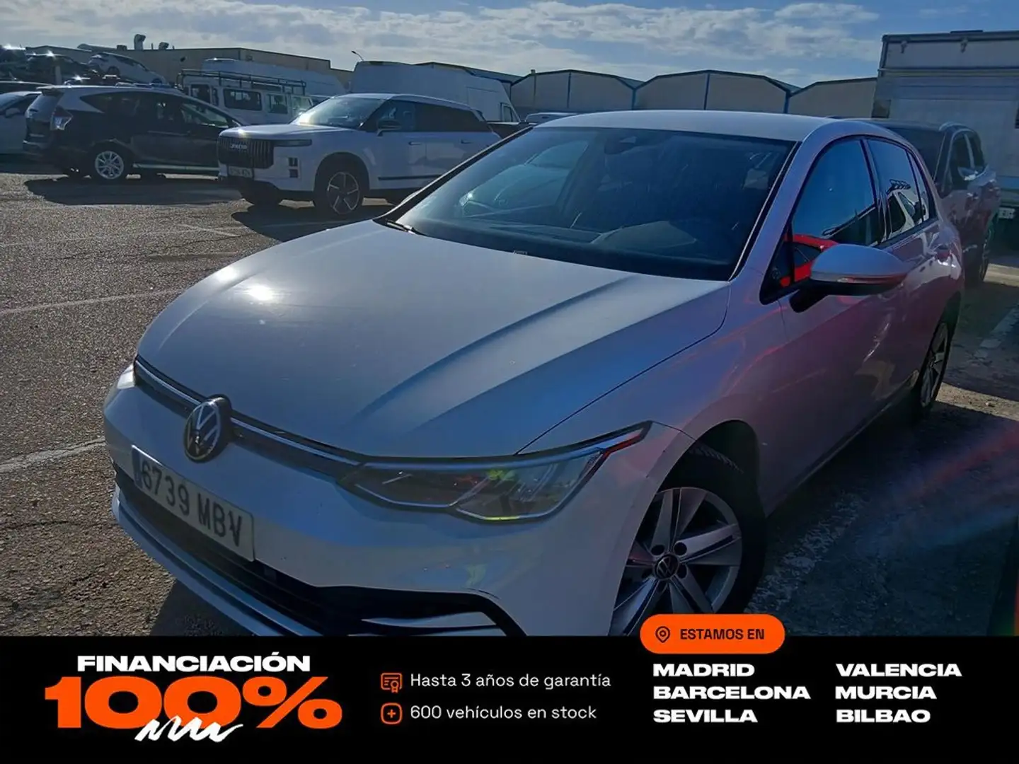 Volkswagen Golf Life 1.0 eTSI 81kW (110CV) DSG Blanc - 1