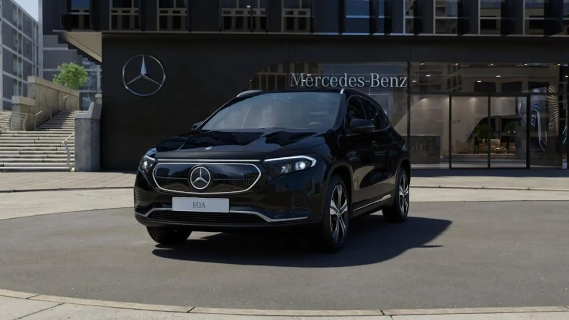 Mercedes-Benz EQA 250 Progressive Business-Paket Ambie RFK el. Schwarz - 1