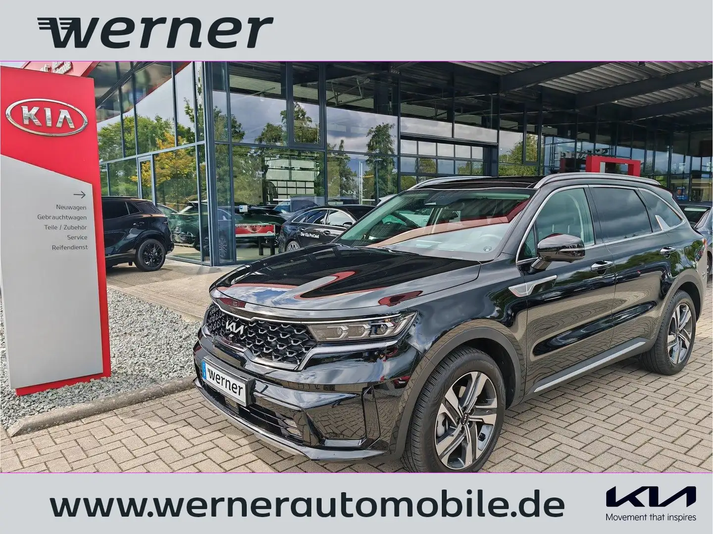 Kia Sorento 1.6 T Hybrid Platinum AWD 7-Sitzer GD Negru - 1