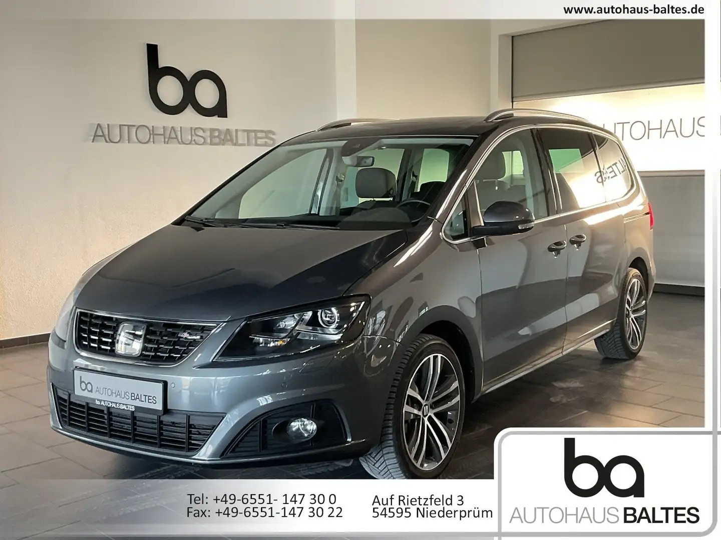 SEAT Alhambra Alhambra 1.4 TSI FR-Line 7S/Pano/ACC/AHK/4J.Gara Gri - 1