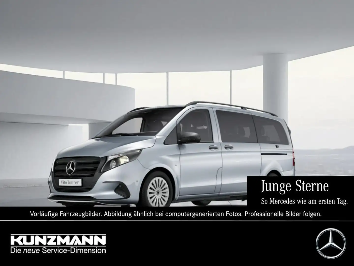 Mercedes-Benz Vito 114 CDI Tourer PRO Lang Klima Winter-Paket Silber - 1