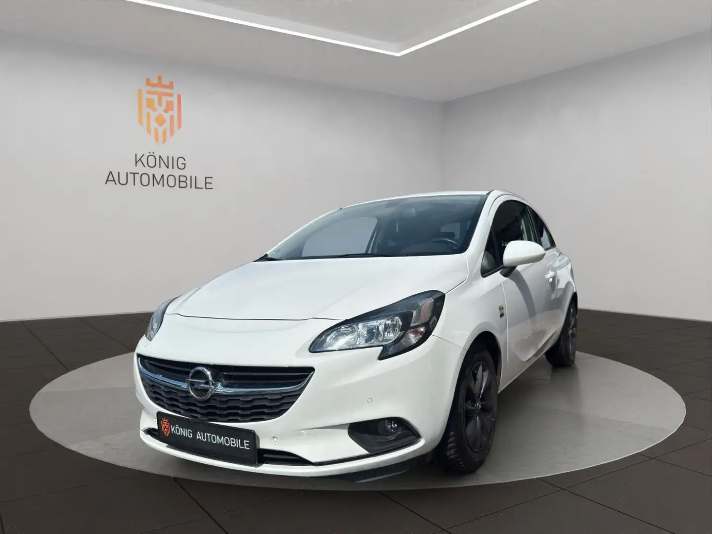 Opel Corsa E 120 Jahre Edition/SHZ/ANDROID/LM/TEMPO Weiß - 1