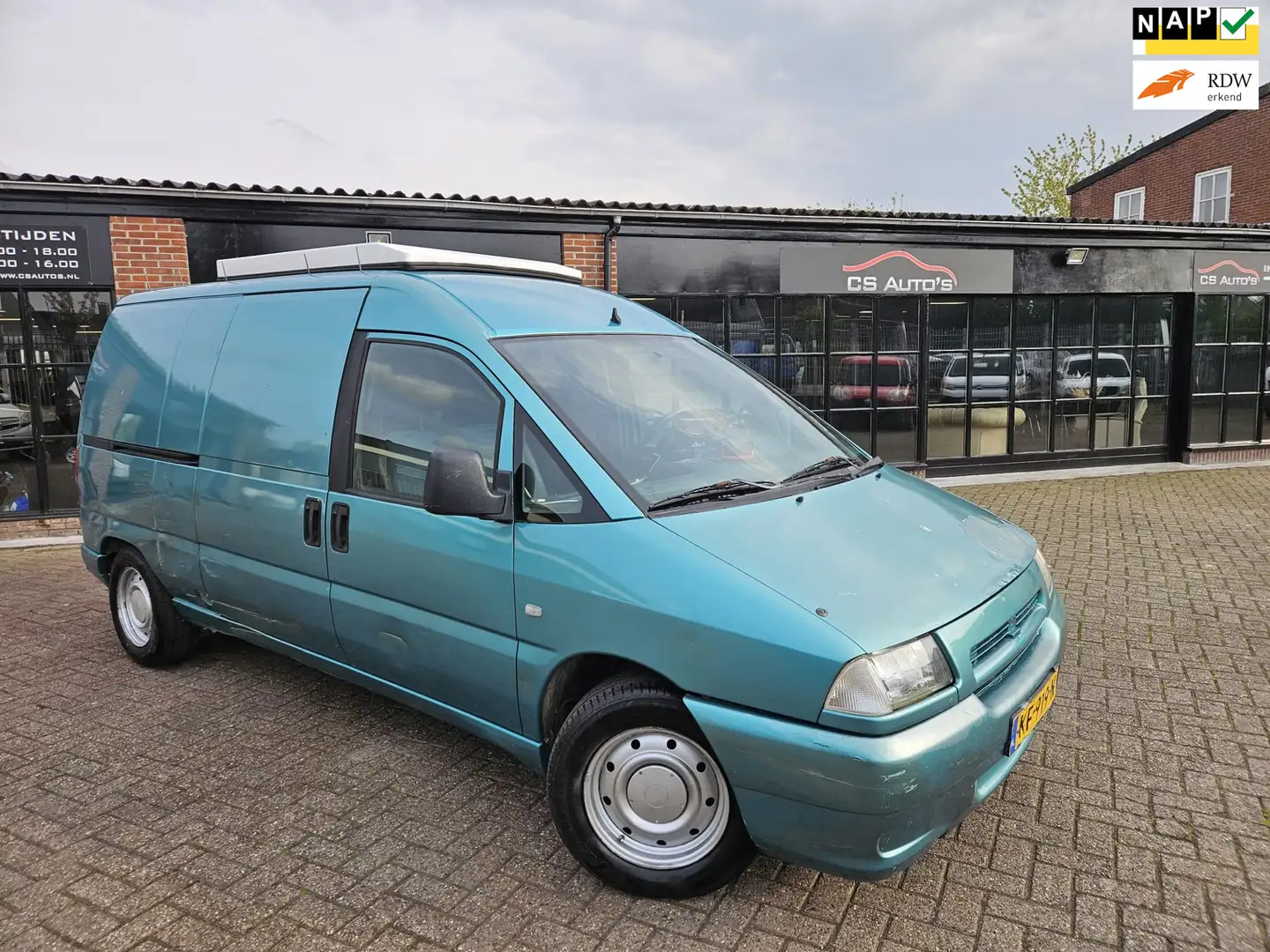 Fiat SCUDO 2.0 JTD 16V LANG Camper kenteken |apk4- Verde - 1