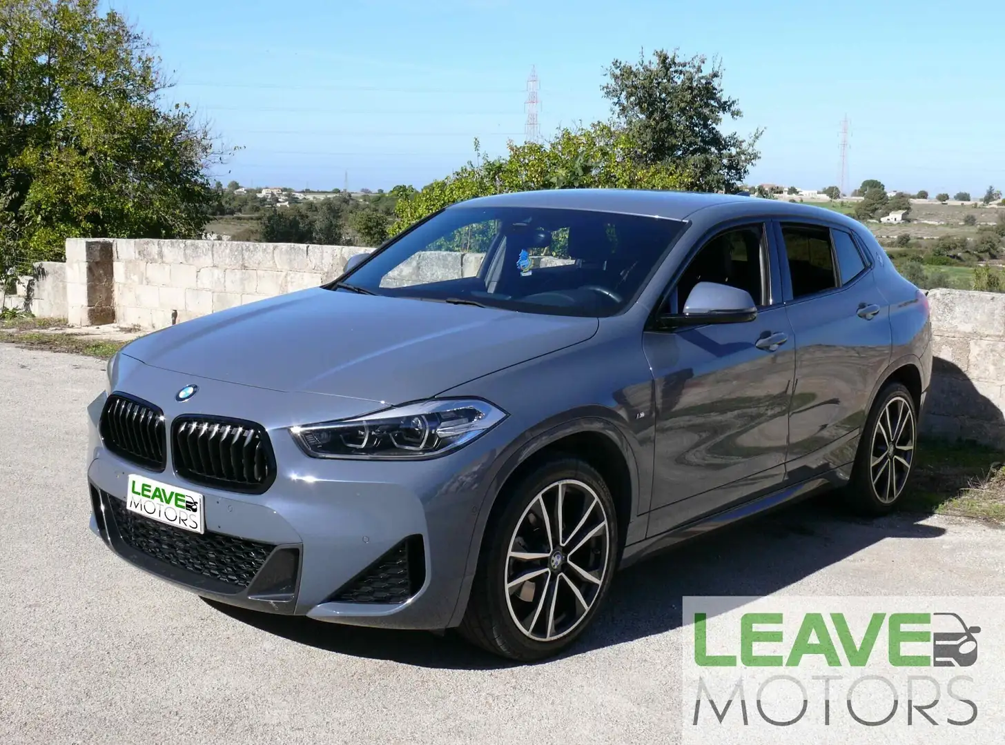 BMW X2 X2 sDrive18d Msport Blau - 2