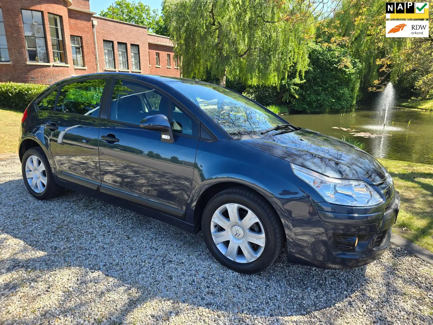 Citroen C4 1.6 VTi Anniversaire Airco 105.000 KM Blauw - 1