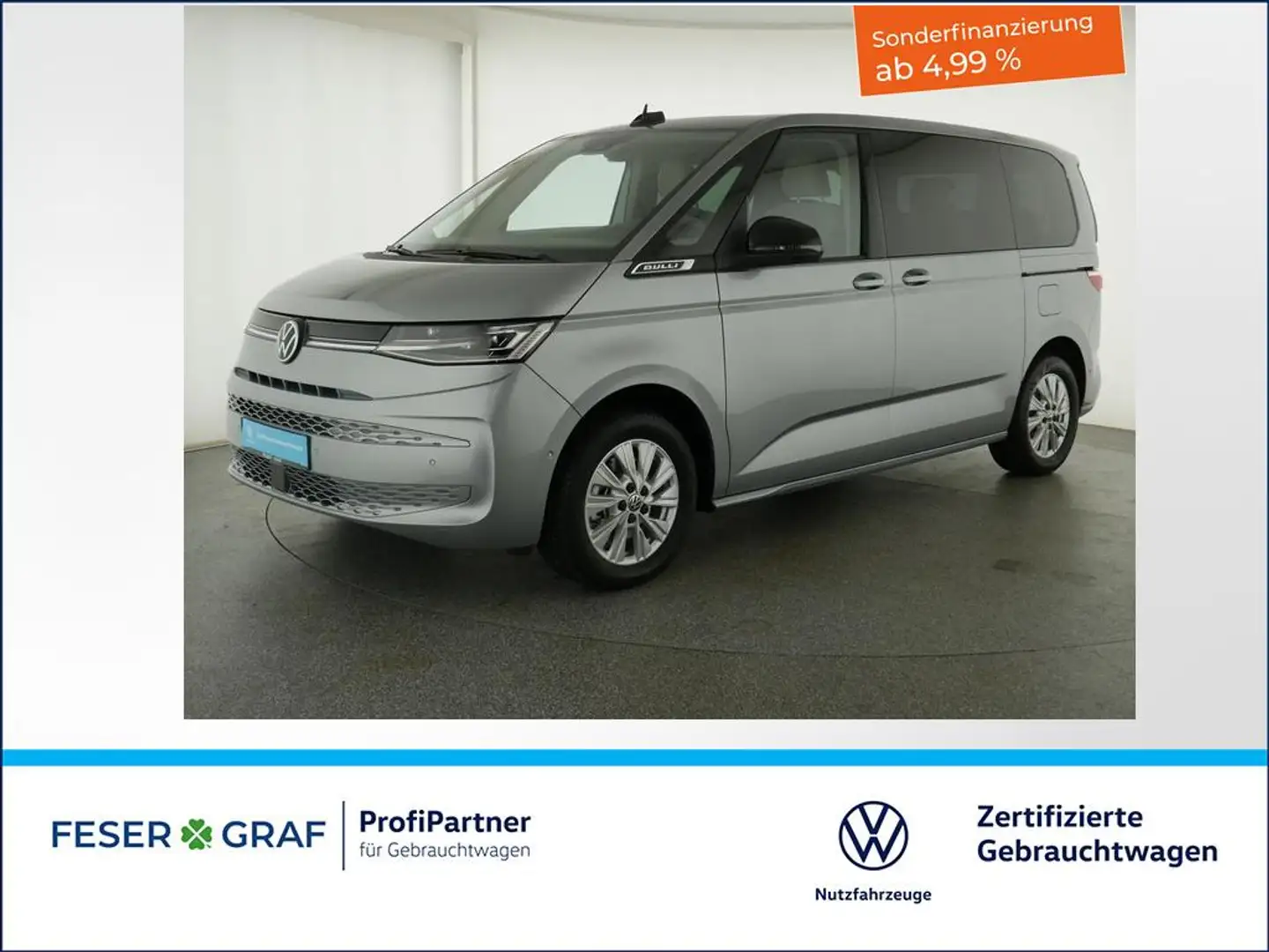 Volkswagen T7 Multivan 2.0TSI Life 7Sitze AHK ACC RFK Pano Argento - 1