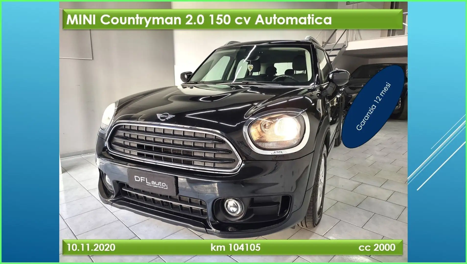 MINI Cooper D Countryman Mini Countryman 2.0 Cooper D Business auto my18 Nero - 1