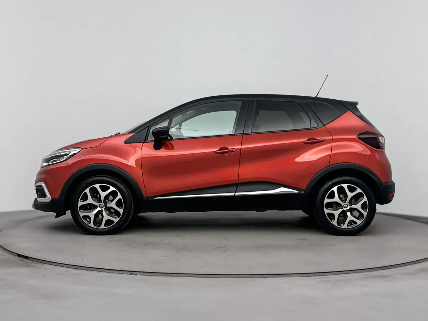 Renault Captur 1.2 TCe Intens 120PK | Automaat | Navigatie | Acht Rood - 2