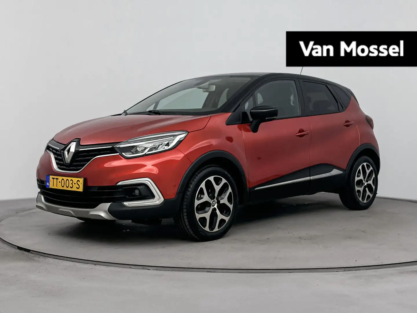 Renault Captur 1.2 TCe Intens 120PK | Automaat | Navigatie | Acht Rood - 1
