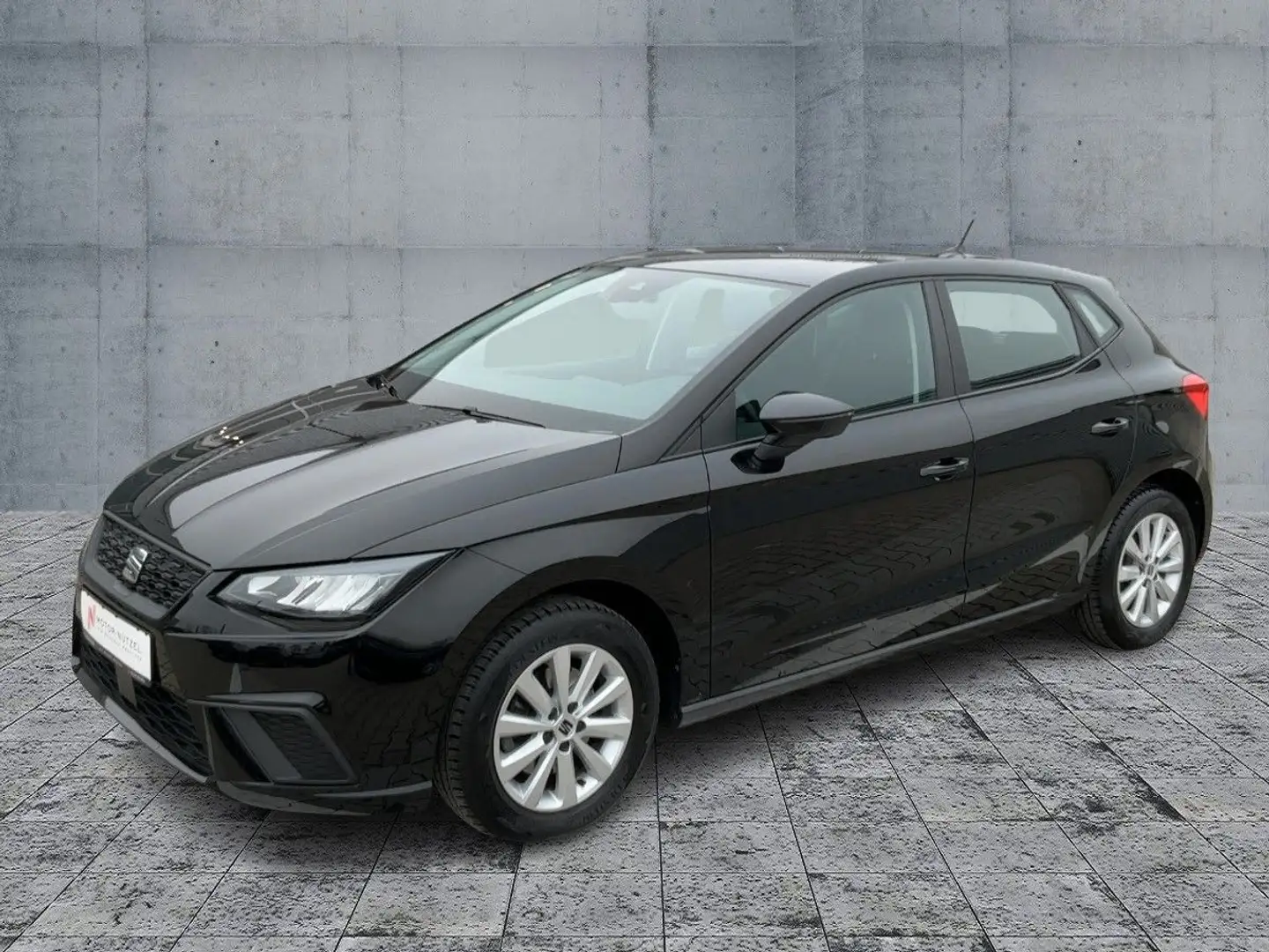 SEAT Ibiza 1.0 TSI STYLE LED+NAV+APP+SHZ+GRA+PDC+DAB Schwarz - 2