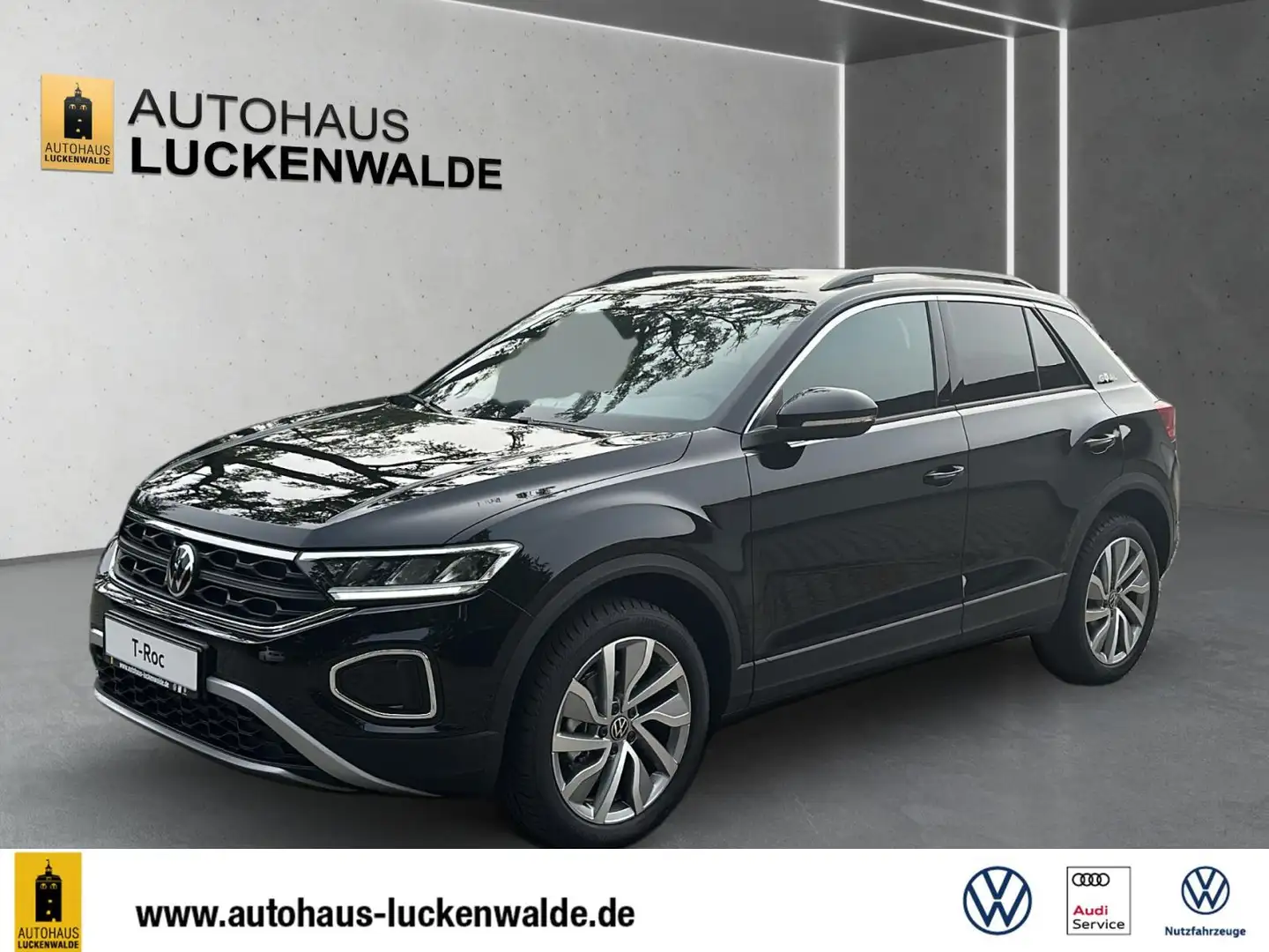 Volkswagen T-Roc 1.5 TSI Goal DSG *ACC*NAV*R-CAM*SHZ* Schwarz - 2