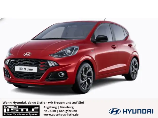 Hyundai i10 N Line (MY25) 1.0 T-GDI (90 PS) 5-MT Sportpaket Na