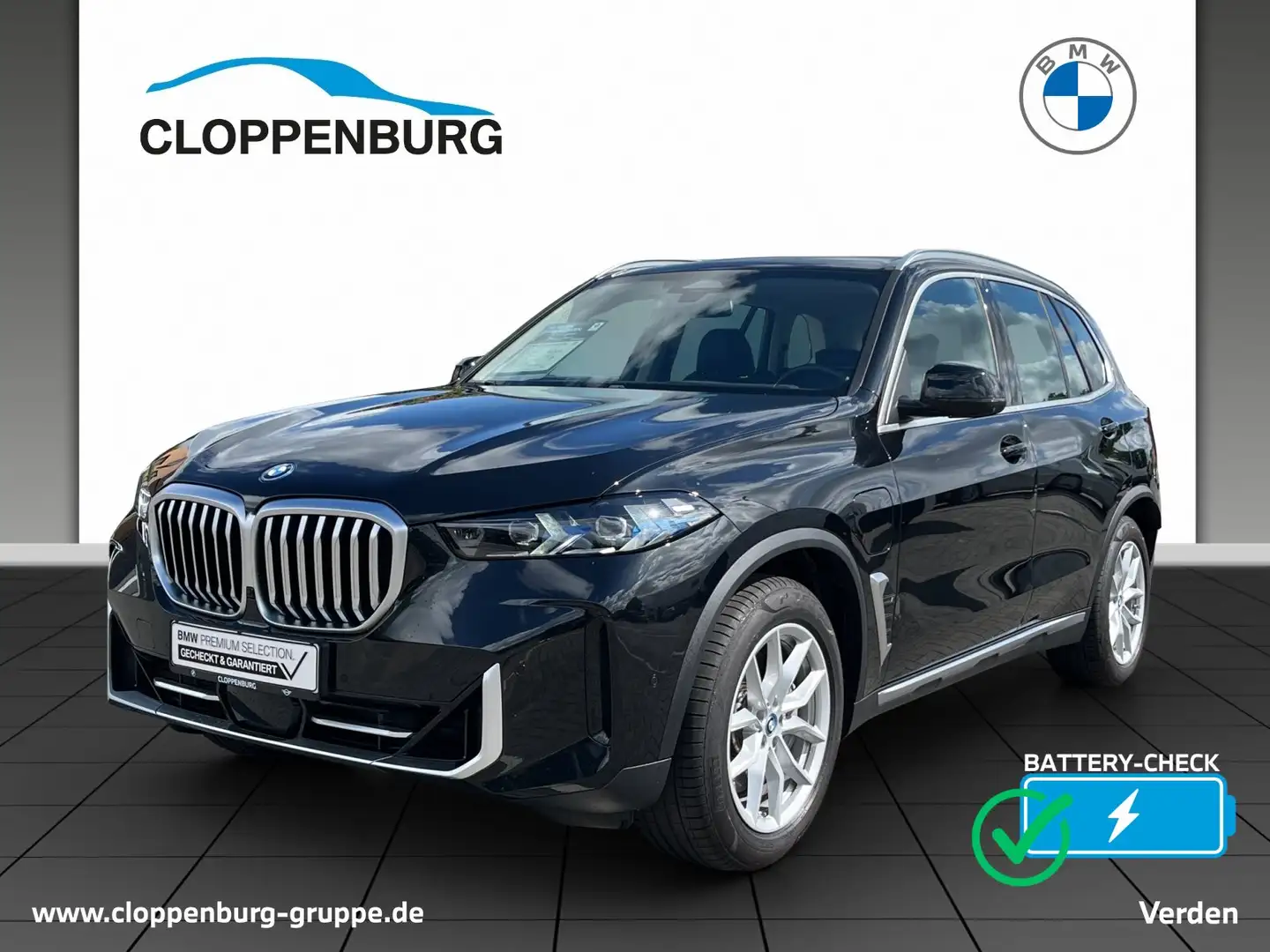 BMW X5 xDrive50e *HarmanKardon HiFi*AHK*RFK*Luftfed.*Gest Zwart - 1