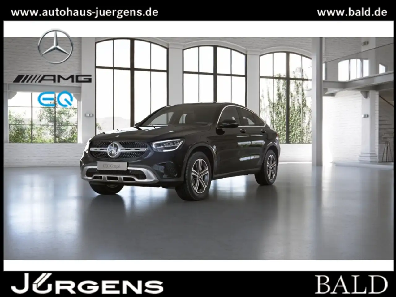 Mercedes-Benz GLC 200 4M Coup LED/Cam/Totw/AHK/EASY-P/SHZ/18" — миниатюра 1