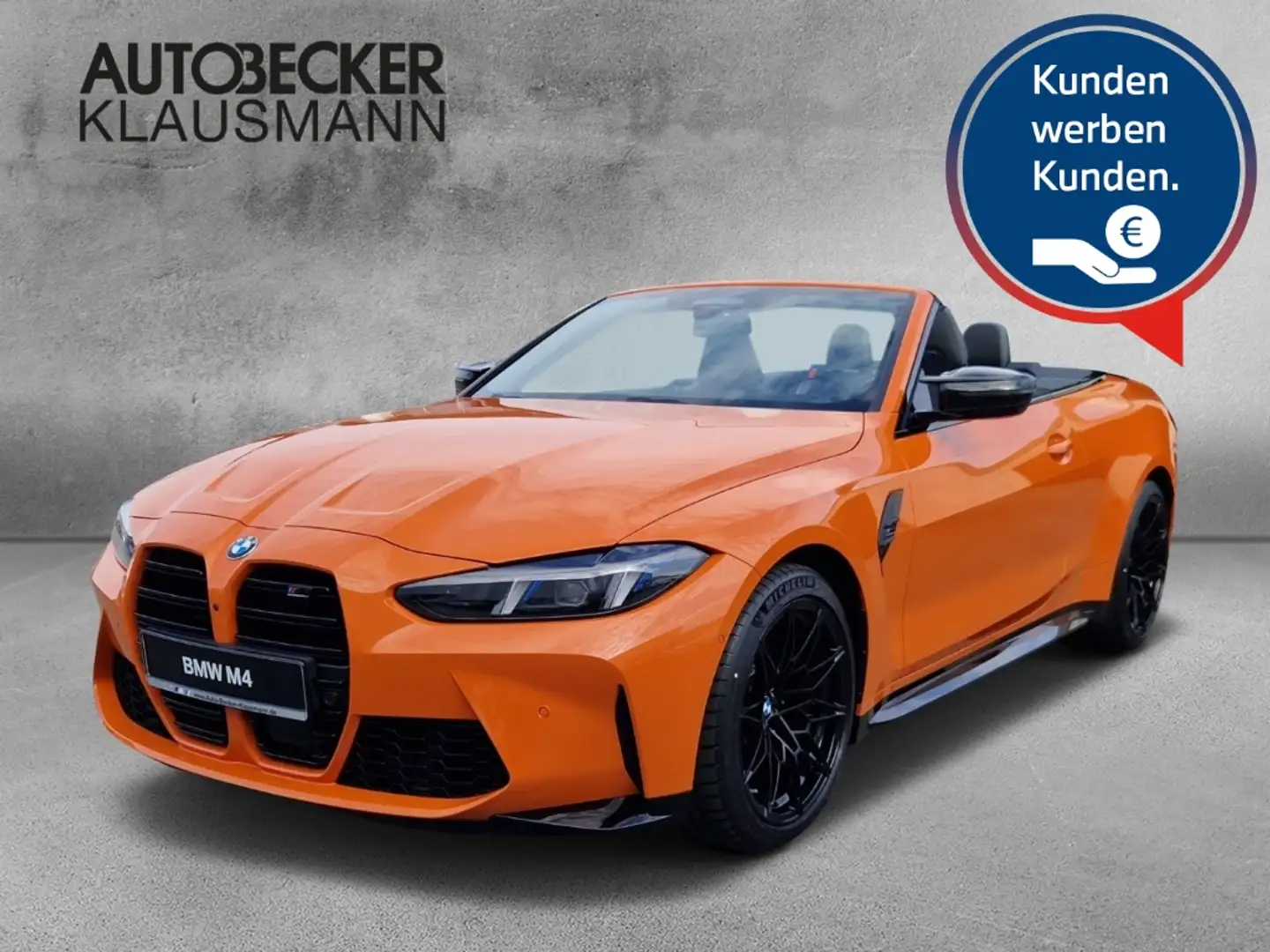 BMW M4 xDrive Competition Cabrio JUBILÄUMSANGEBOT Portocaliu - 1