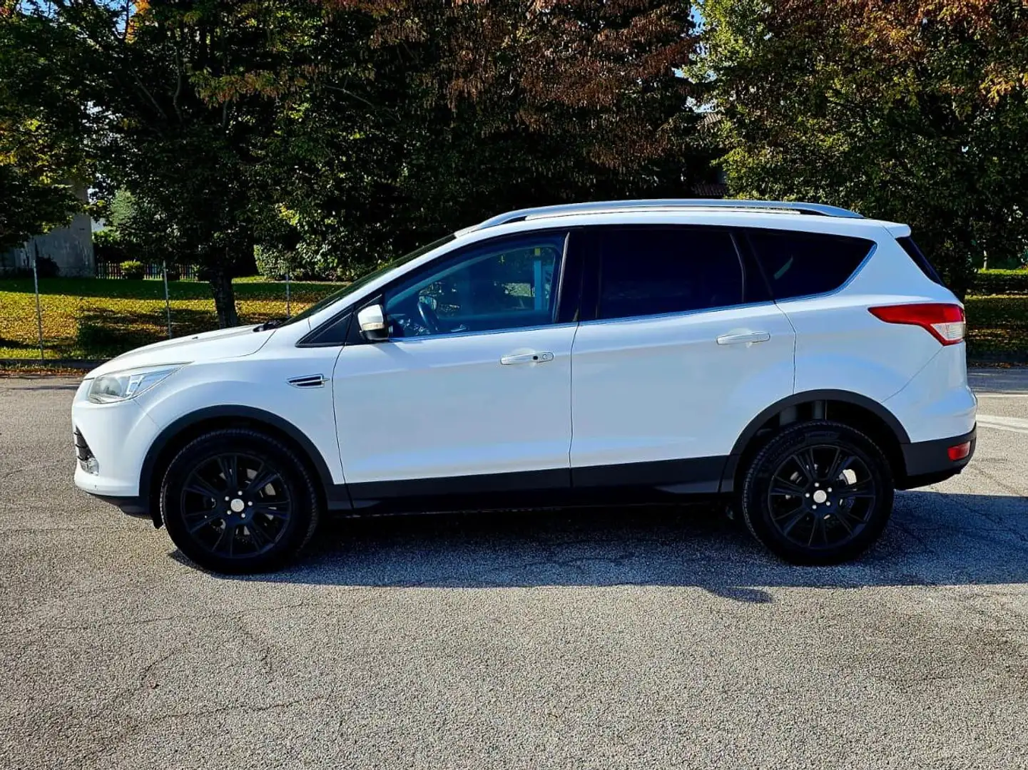 Ford Kuga Kuga II 2013 2.0 tdci Plus 4wd 140cv powershift Bianco - 2