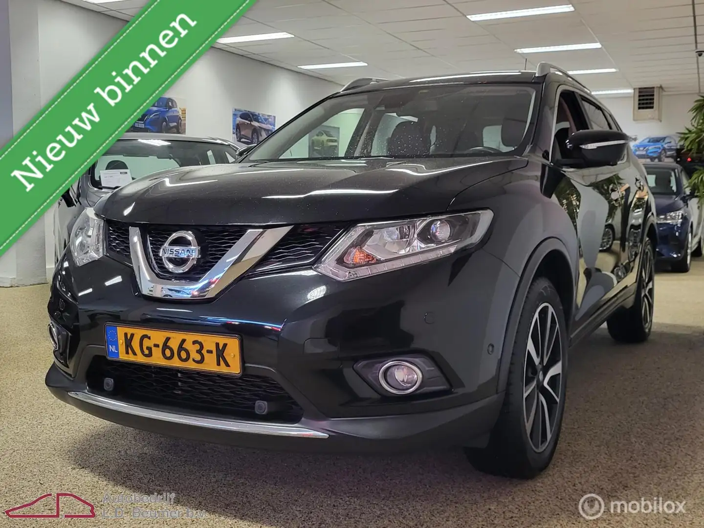 Nissan X-Trail 1.6 DIG-T Tekna *NL, TRKHK, RIJKLAARPRIJS!* Noir - 1