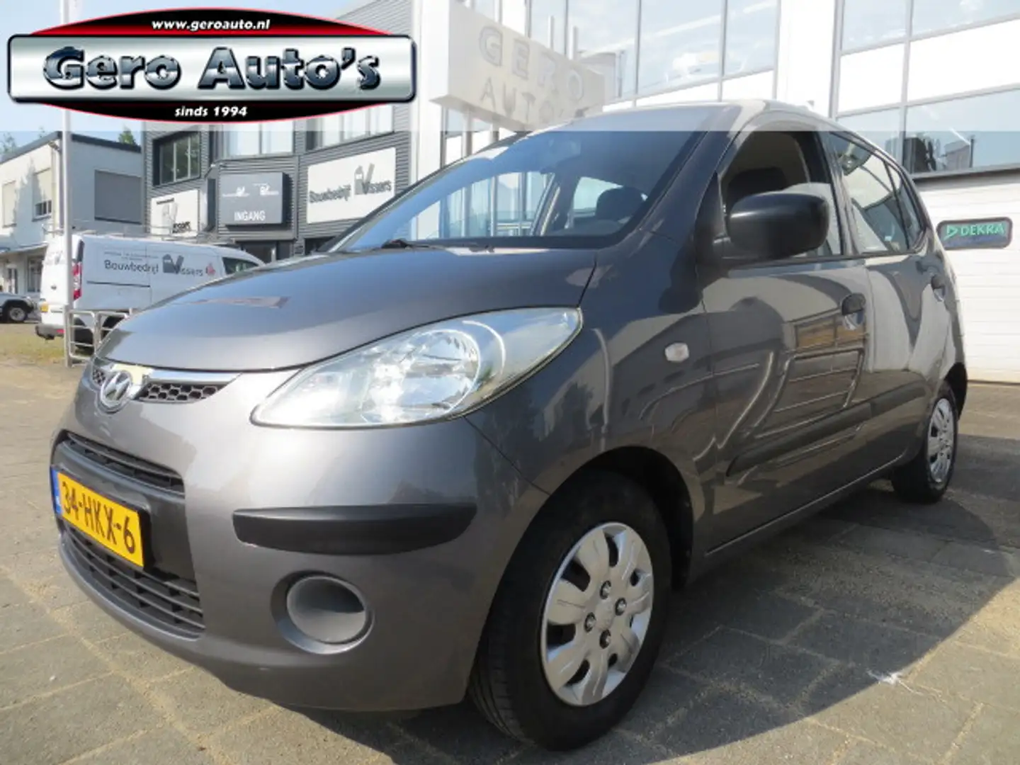 Hyundai i10 1.1 Active 94 dkm nl-auto stbkr ,elec ramen ,Geen Szürke - 1